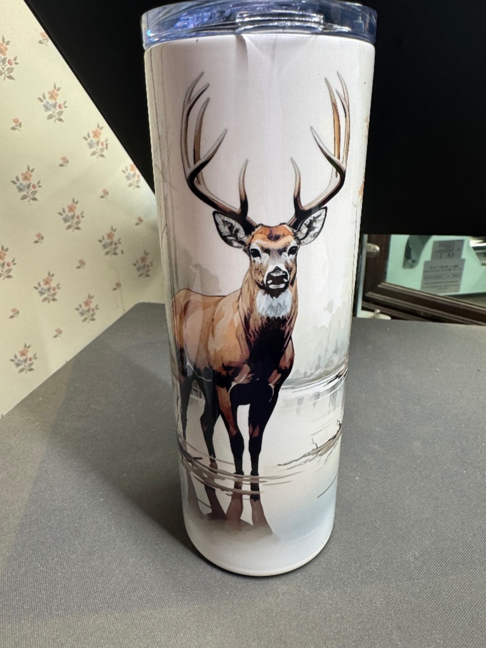 Deer in water 20 Oz Tumbler